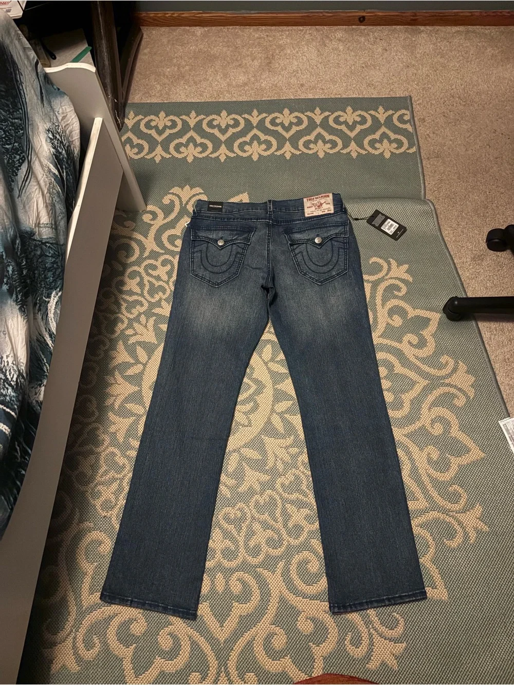 True Religion Men’s Blue Jeans Size 34x34 Brand New With Tags